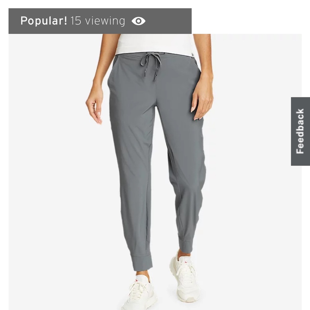 Eddie Bauer Departure Joggers. Size XL. Gently used. These are a dark gray